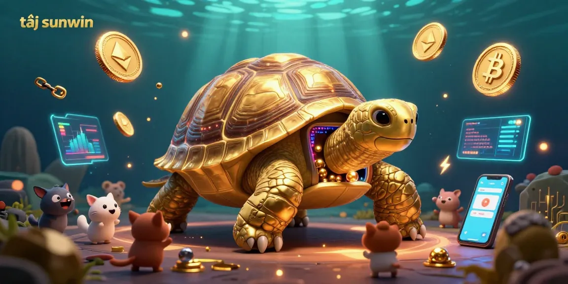 Play with the colossal tortoise in the vibrant scene as you tải sunwin for thrilling casino games and crypto excitement.