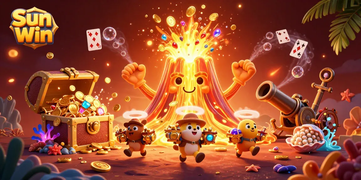 Experience thrilling treasure hunting at Sun Win's dynamic casino with vibrant underwater themes and exciting rewards.