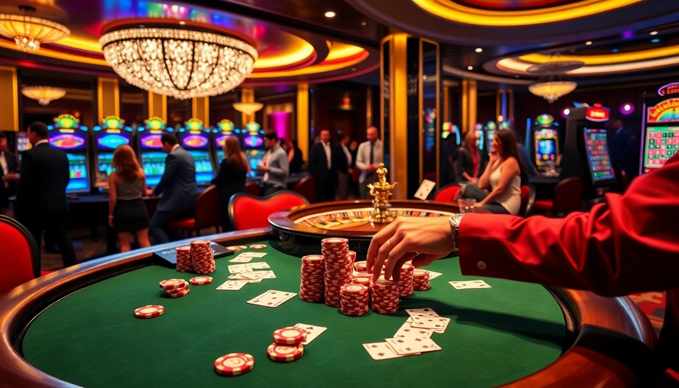 Experience the thrill of high-stakes poker at home bdtk1 with an elegant casino atmosphere.