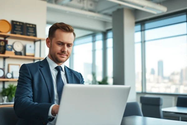 Headhunter Schweiz berät Bewerber in moderner Büroumgebung geschickt